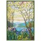 Iris Flowers and Magnolia Trees inspired by Louis Comfort Tiffany Counted Cross Stitch Pattern